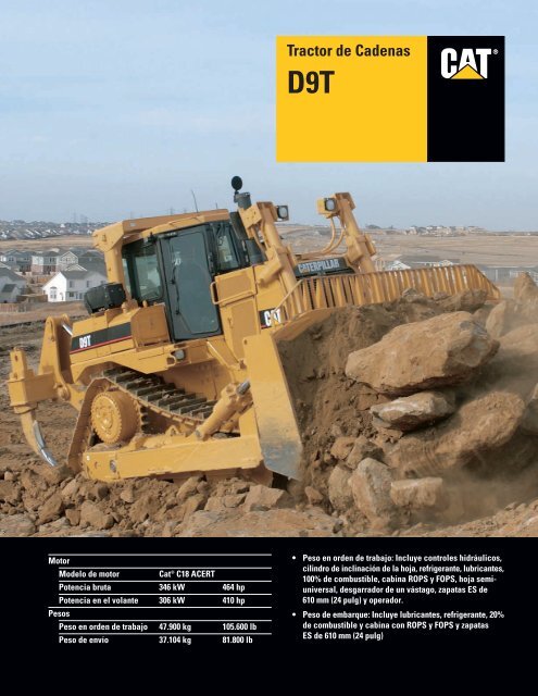 Tractor D9T: Una Mirada a su Potencial